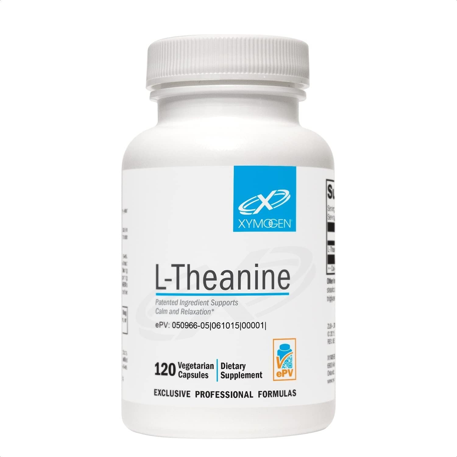 XYMOGEN L-Theanine Capsule, 120 Count