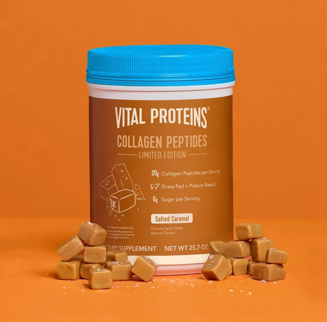 Vital Proteins Collagen Peptides Powder, Salted Caramel, 25.7 oz