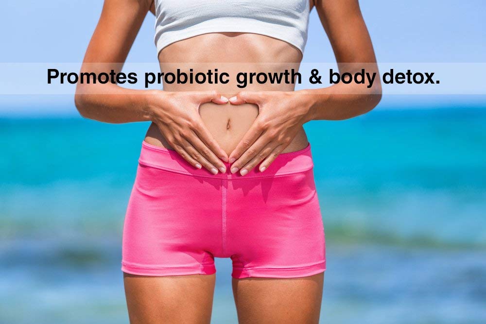 DrFormulas Organic Prebiotic Fiber for Constipation Relief Nexabiotic Superfood Probiotic Digestive Health 60 Tablets