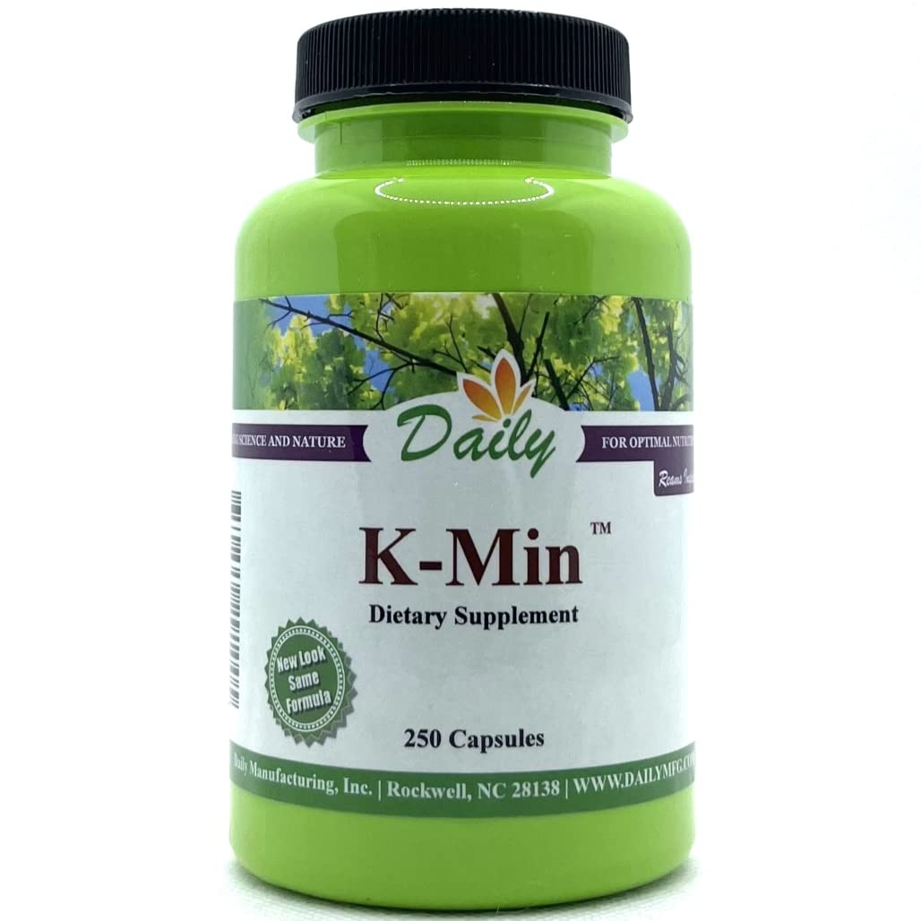 Daily Manufacturing K-Min Soft Rock Phosphate & Diatomaceous Earth Capsules 250 Count