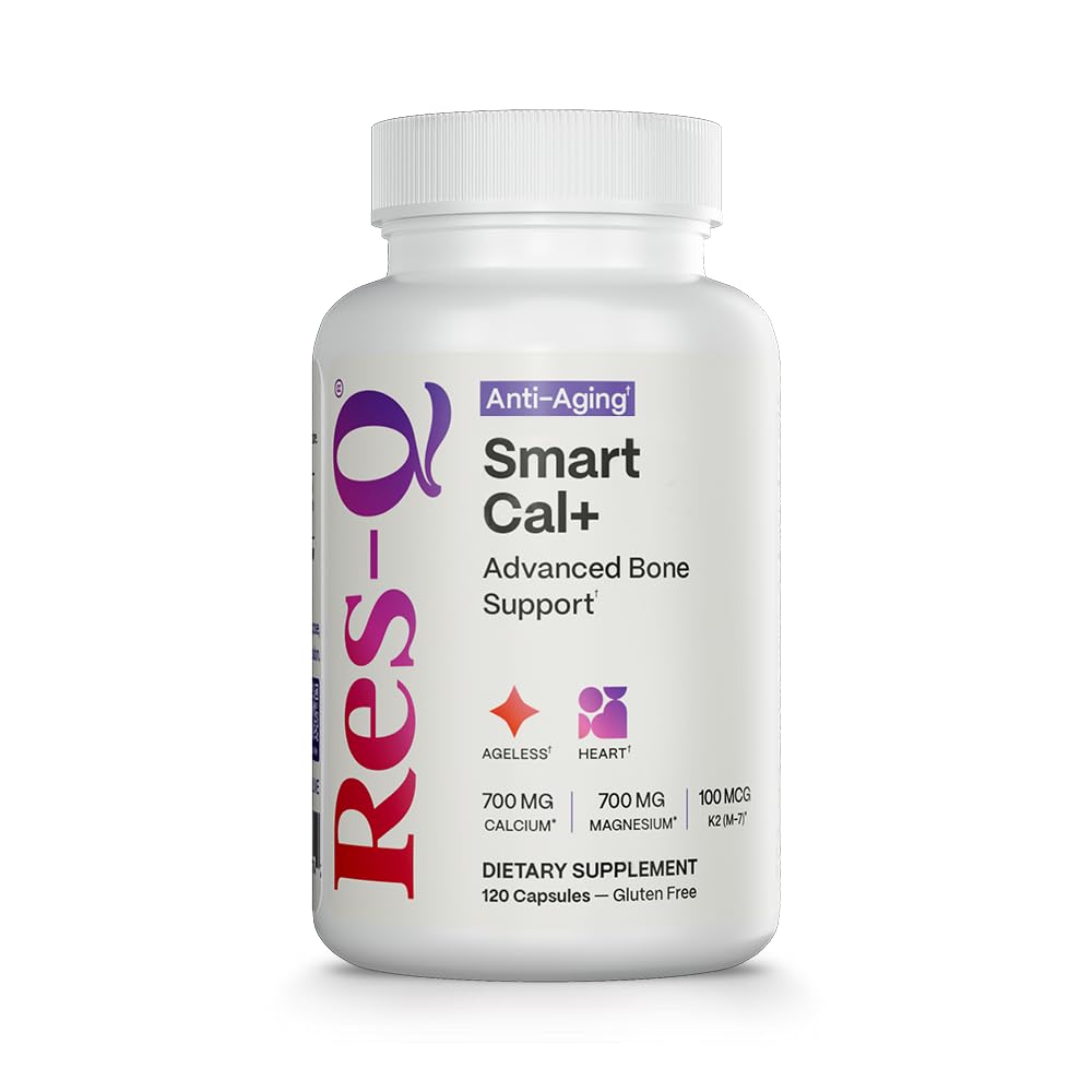 Res-Q SmartCal+ Calcium Supplement Capsules, 120 Capsules