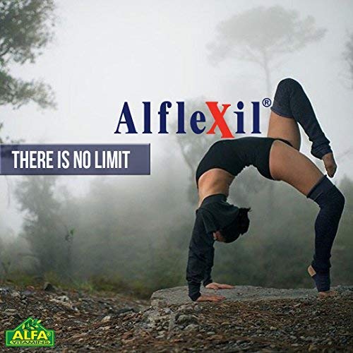 ALFA VITAMINS ALFLEXIL Glucosamine, Chondroitin & Collagen Supplement Capsule, 120 Capsules