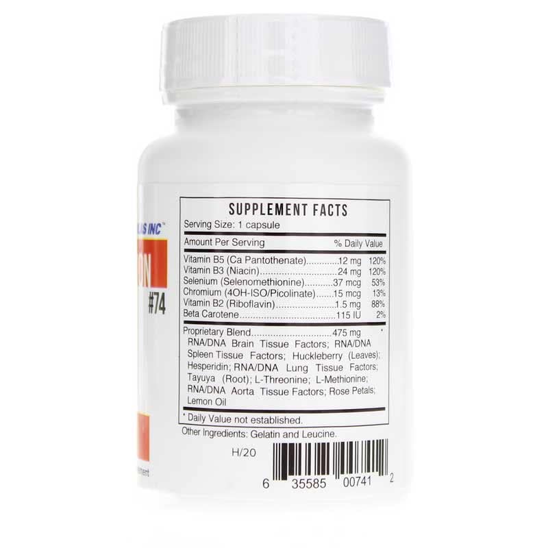 Systemic Formulas Nerve Capsules, 60 Capsules