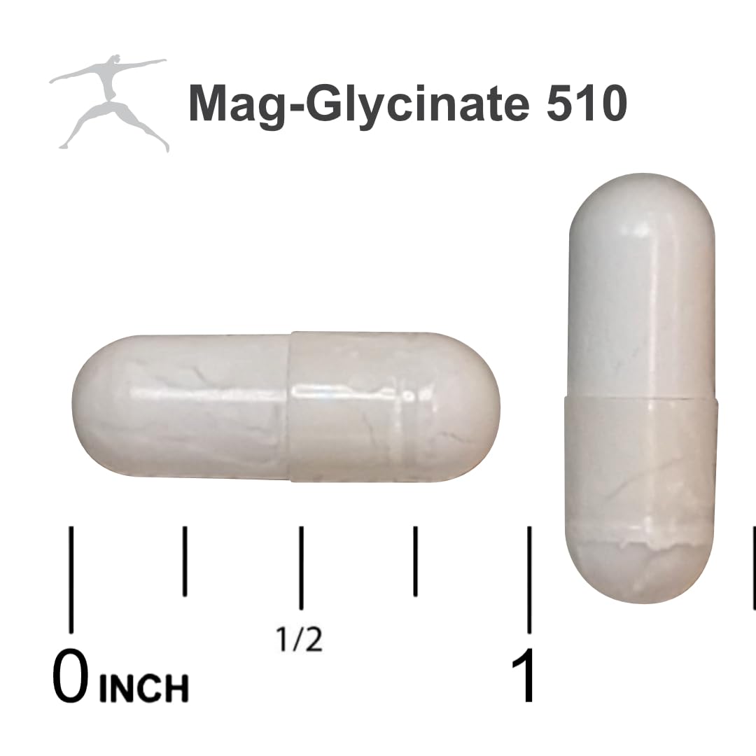 Biospec Nutritionals Mag Glycinate 510 Magnesium Glycinate, Capsules, 100 Capsules