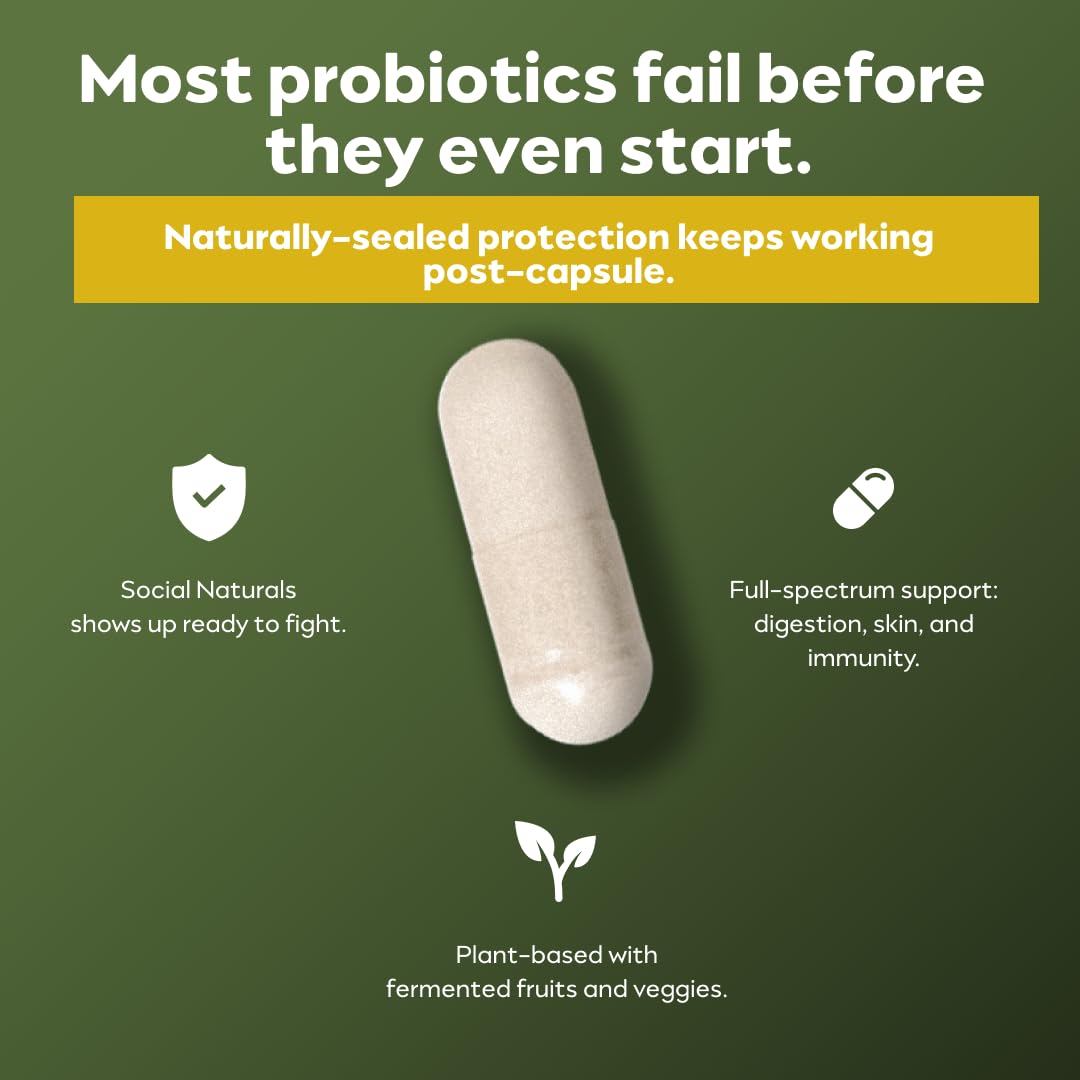 Social Naturals Immunity Probiotic Capsule, 30 Capsules