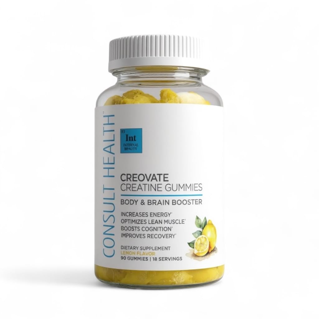 Consult Health Creovate Creatine Monohydrate Gummies 90 Count