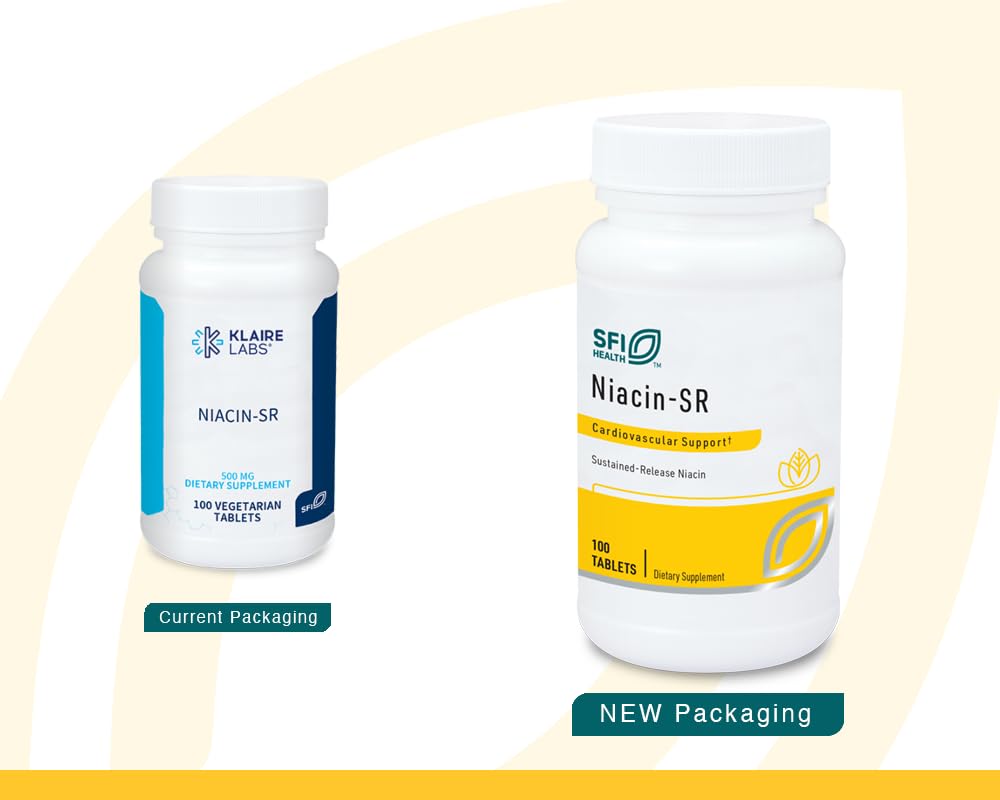 SFI Health Niacin-SR Tablet, 100 Count