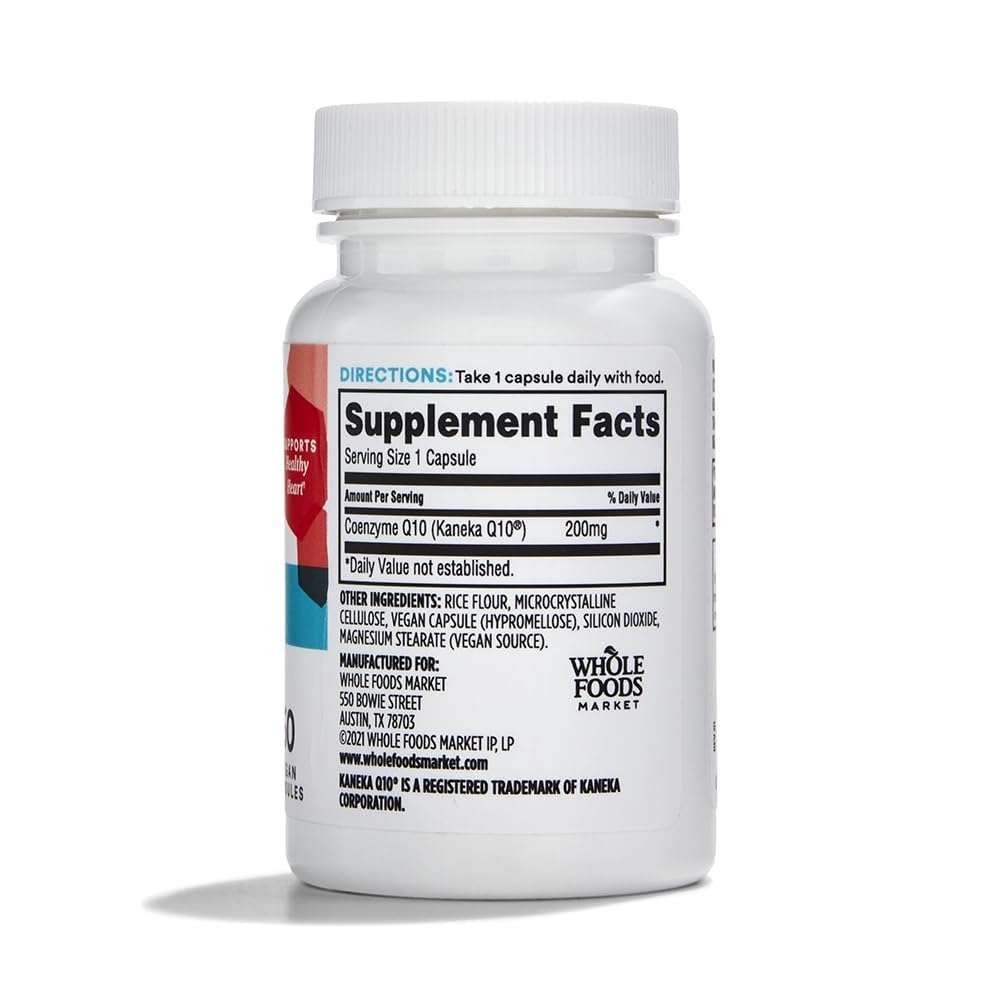 365 by Whole Foods Market CoQ10 200mg Capsule, 60 Count