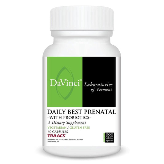 DAVINCI Daily Best Prenatal with Probiotics Capsules 60