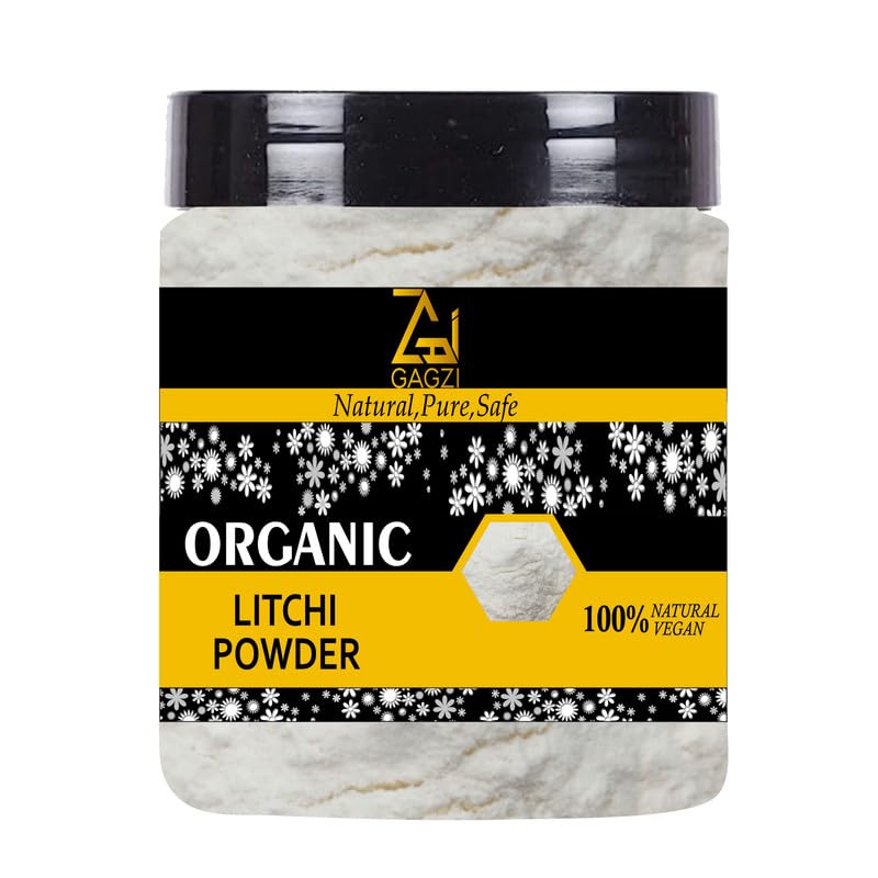 GAGZI Natural Litchi Powder, 8 Oz (226.80 g), 1 Pack