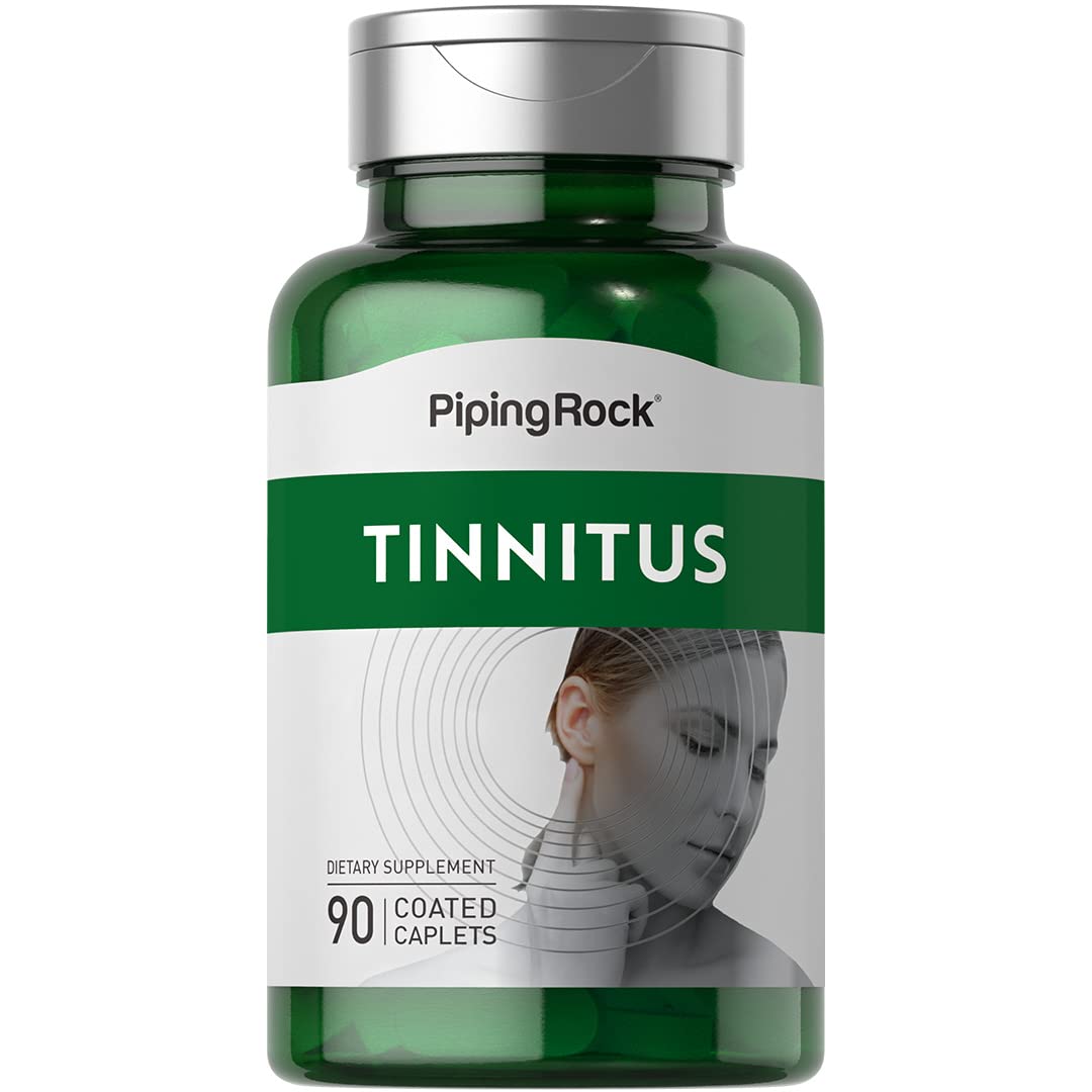 Piping Rock Tinnitus Supplement Caplet, 90 Count