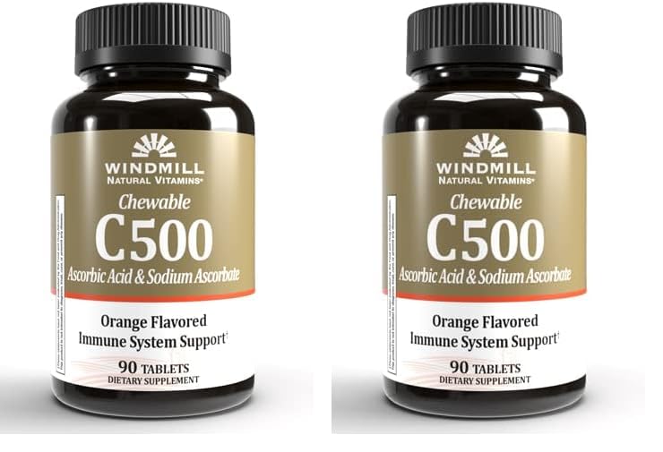 Windmill Vitamin C-500 Tablet 180 Count