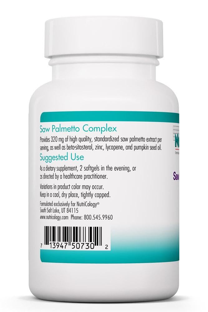 Allergy Research Group Saw Palmetto Complex with Lycopene Softgels 60