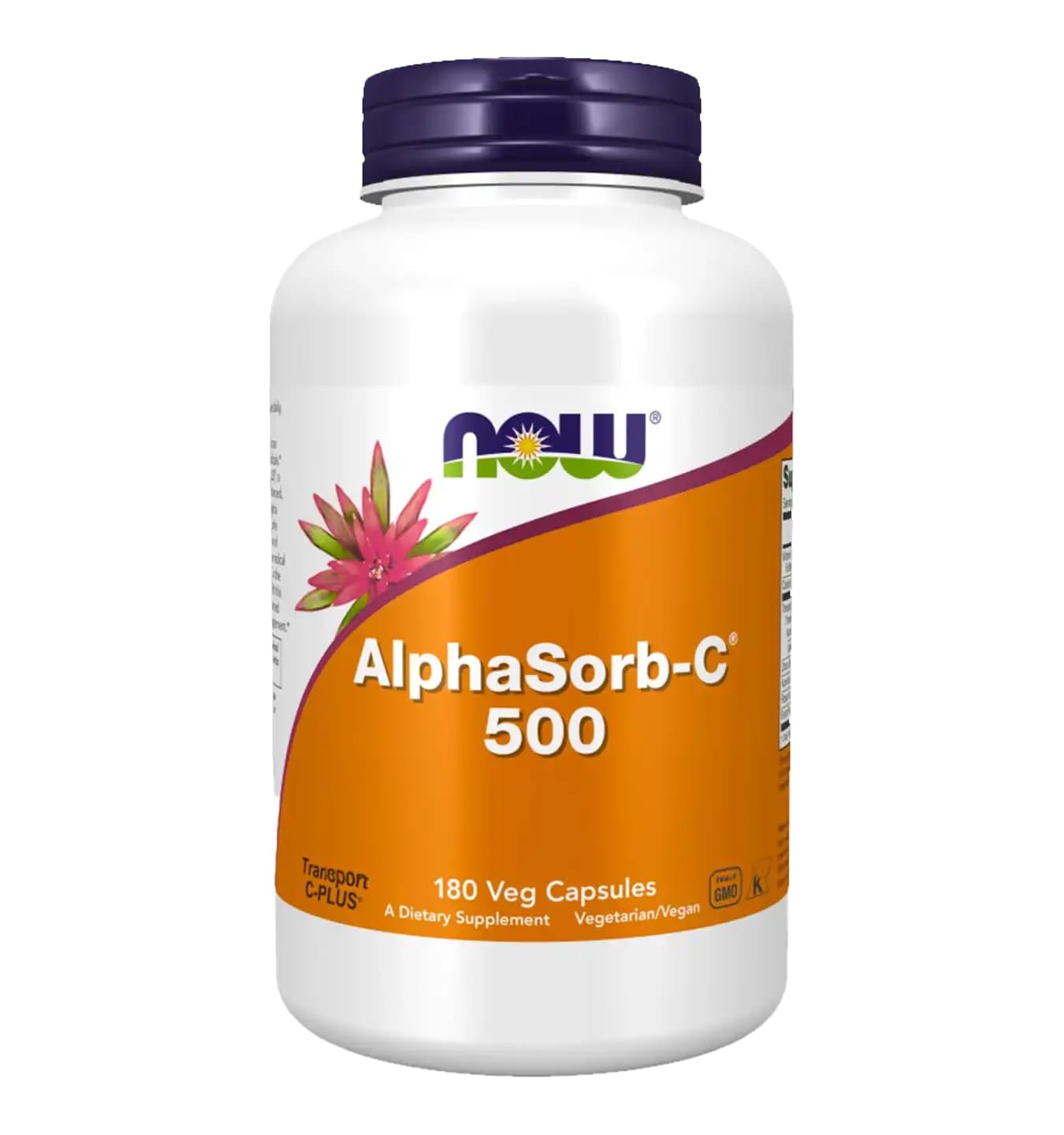 NOW Foods AlphaSorb C 500 Antioxidant Protection 180 Vegetarian Capsules