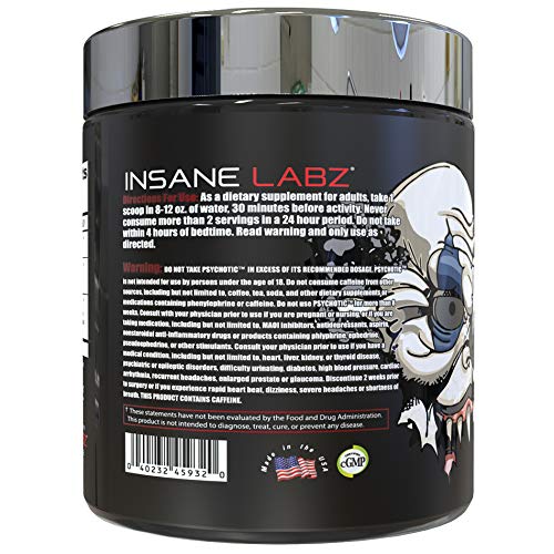 Insane Labz Psychotic Test Powder, 7 oz