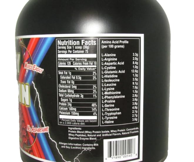 Generic Whey Protein Bottle Cappuccino, 75 Servings