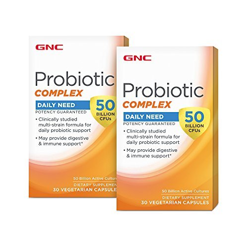 GNC Probiotic Complex with 50 Billion CFUs 60 Capsules