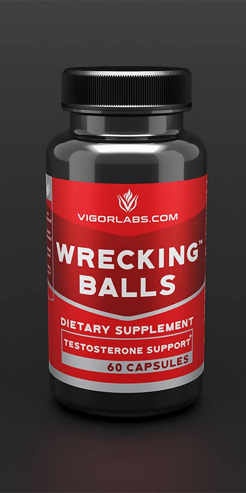 Vigor Labs Wrecking Balls Capsule, 60 Capsules