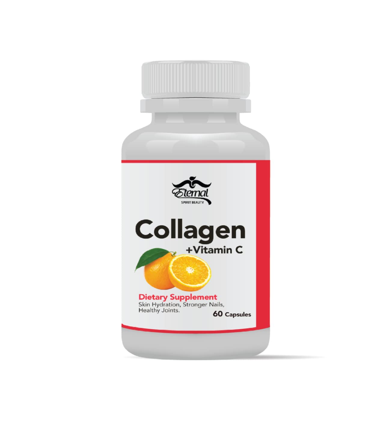 Eternal Spirit Beauty Colageno Hidrolizado Con Vitamina C - Colageno Natural para La Cara Y Piel Capsule 60