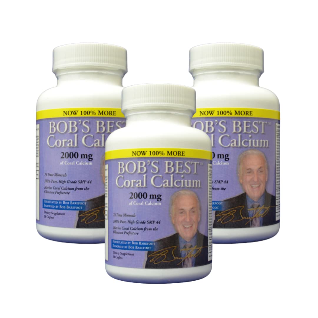 BOB'S BEST Coral Calcium 2000 mg Caplets 90