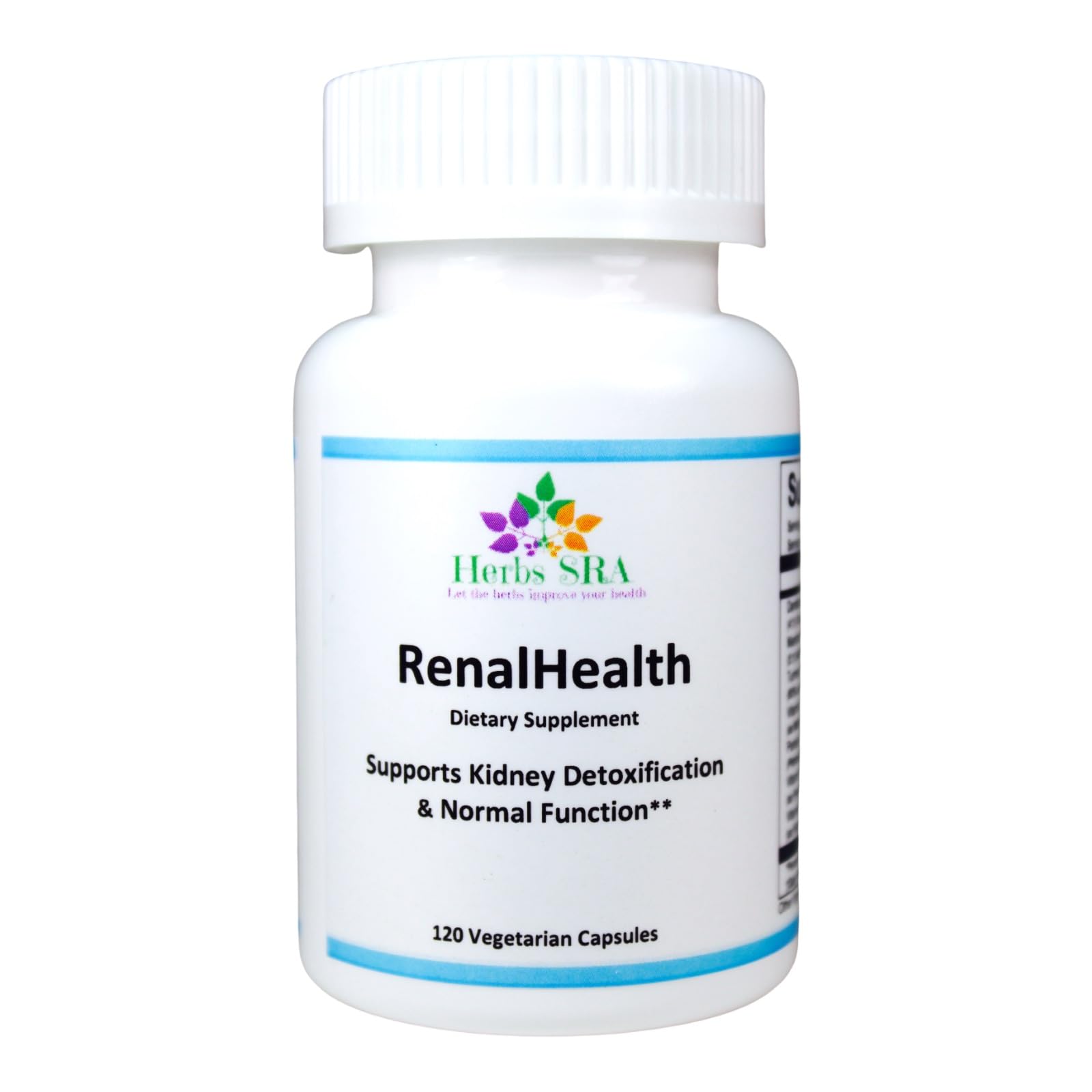 Herbs SRA RenalHealth Kidney & Urinary Wellness Supplement Capsules 120
