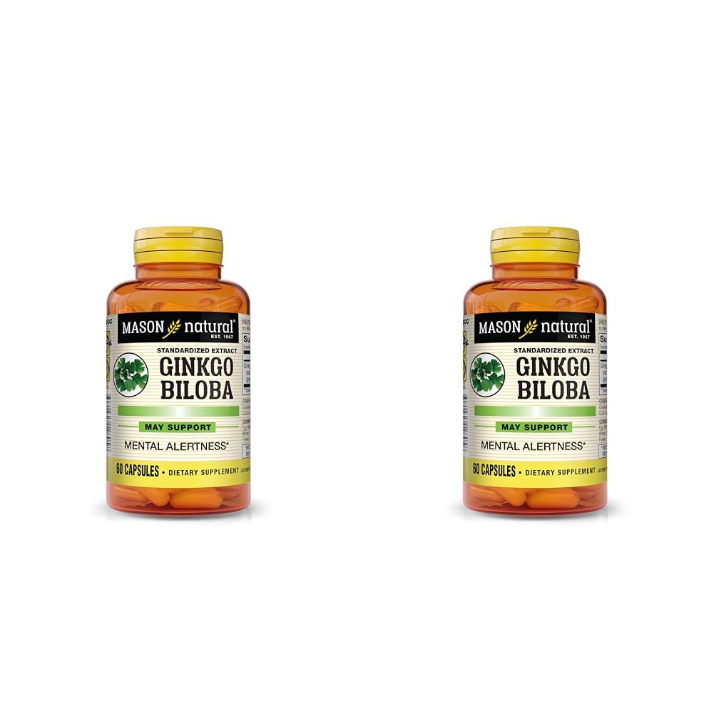 Mason Natural Ginkgo Biloba Capsule 120 Capsules