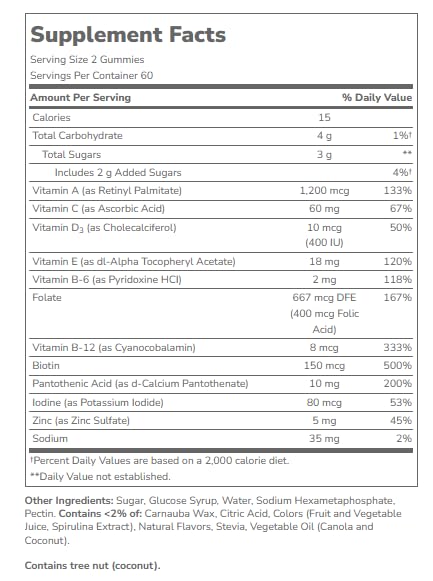 21st Century Vitajoy Vitamin Gummies, Cherry and Strawberry, 120 Count