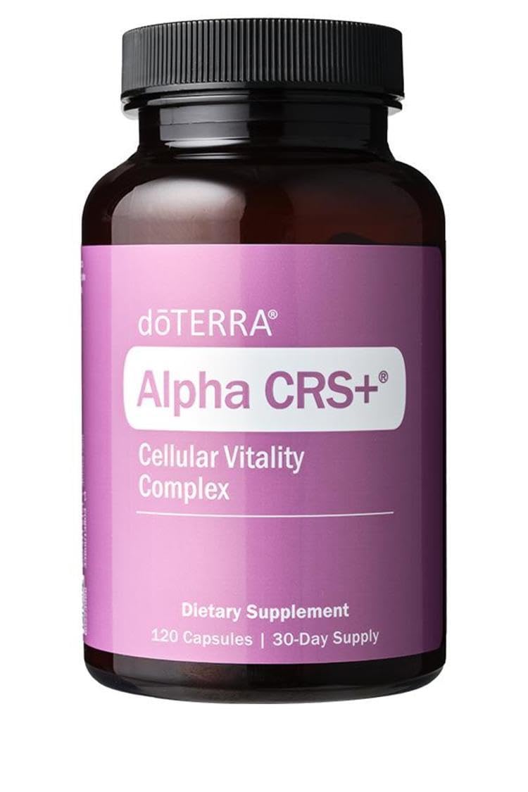 doTERRA Alpha CRS+ Cellular Vitality Complex Capsule, 120 Veggie Caps