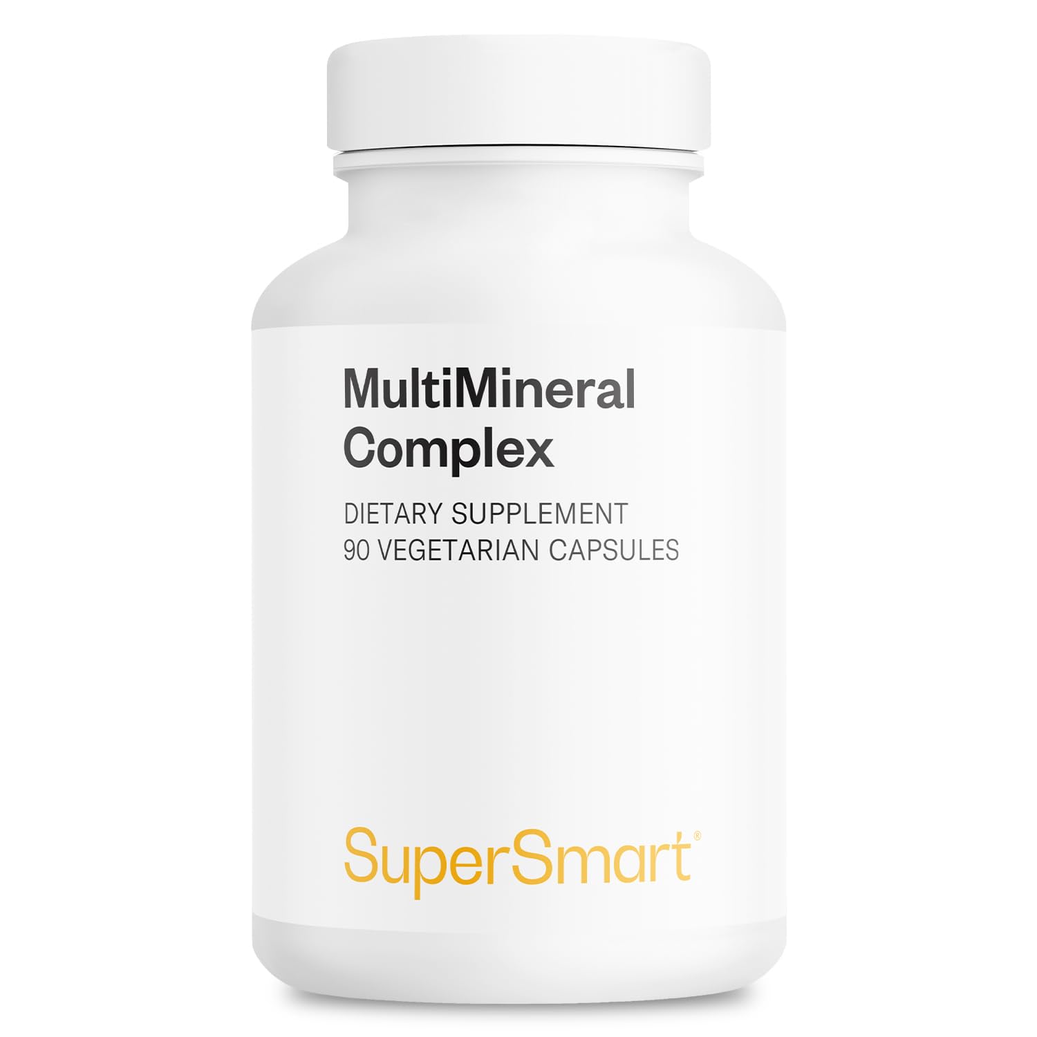 Supersmart Multimineral Complex Supplement (Full Spectrum) Capsules, 90 Count