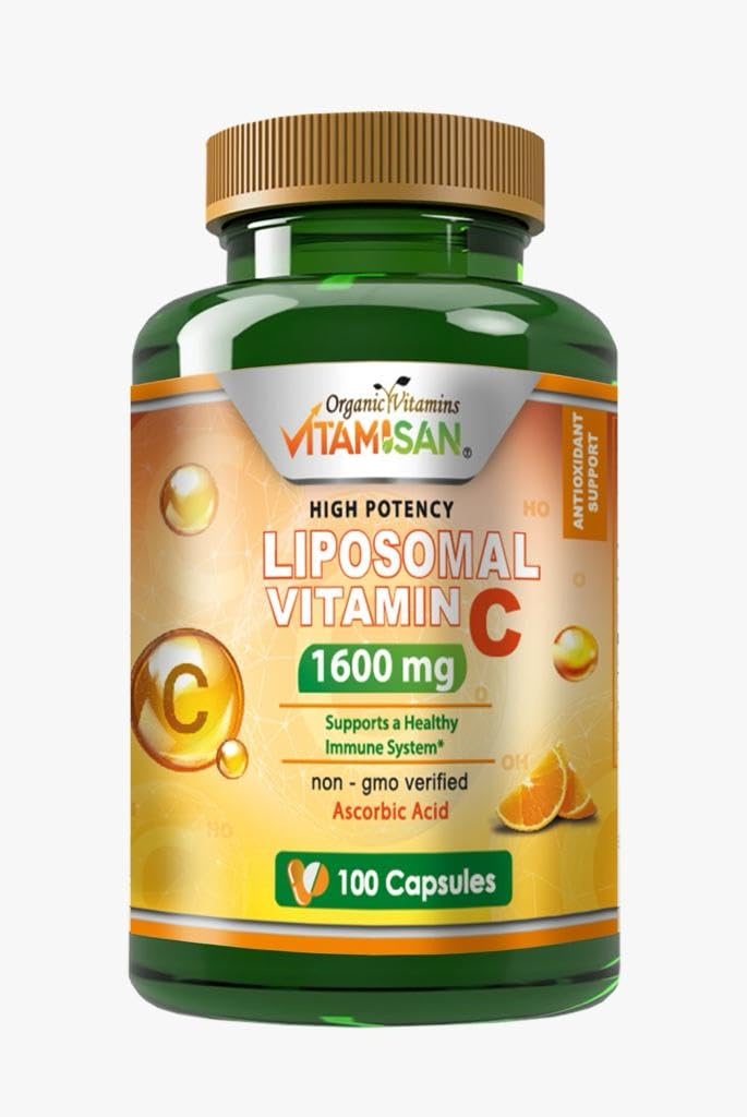 VITAMISAN Liposomal Vitamin C Capsules, 100 Capsules