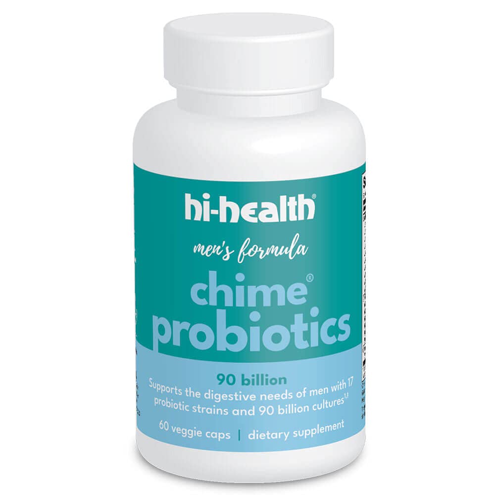 Optim Nutrition Hi-Health Chime Probiotics for Men Capsules 60 Count