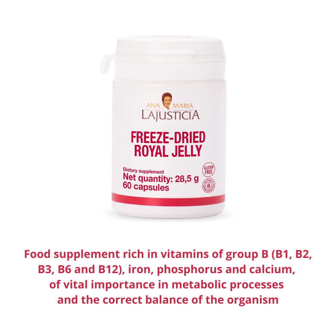 Ana María Lajusticia Freeze-Dried Royal Jelly Tablets, 60 Tablets