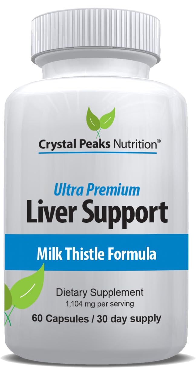 Crystal Peaks Nutrition Liver Support Formula Capsules 60 Count