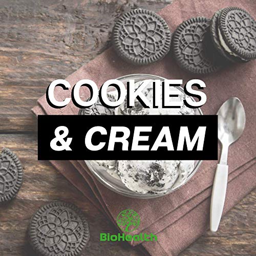 BioHealth Nutrition Precision Blend Cookies and Cream Time Released Whey Protein Blend, Protein Powder, 64 Ounce