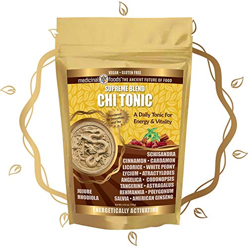 Medicinal Foods The Ancient Future of Food Chi Tonic for Energy and Vitality Powder 3.53 Ounce