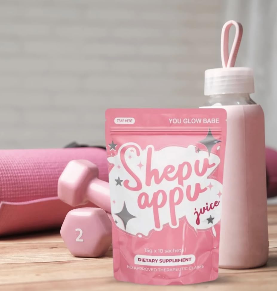 Generic You Glow Babe Shepu Appu Shape Up Juice & Beauty White Capsules 2