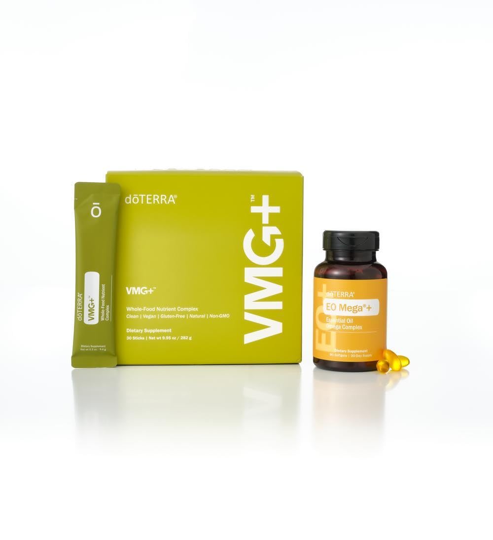 doTERRA VMG+ and EO Mega+ Softgels, 2-Count