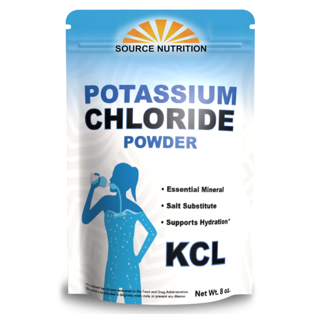 TradeKing Food Grade Potassium Chloride (KCl) Powder, 8 oz