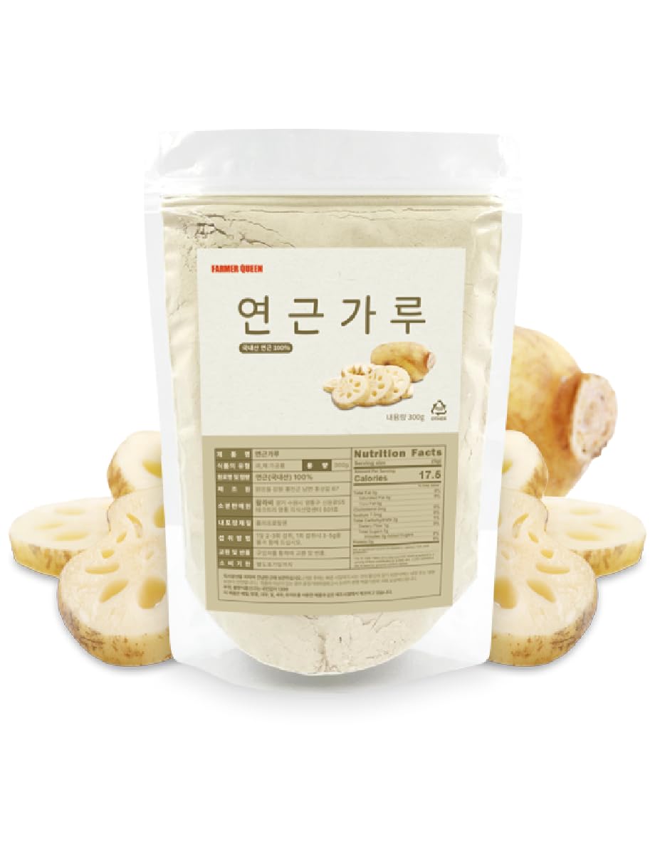 FARMER QUEEN Korean Lotus Root Powder, 10.58 oz