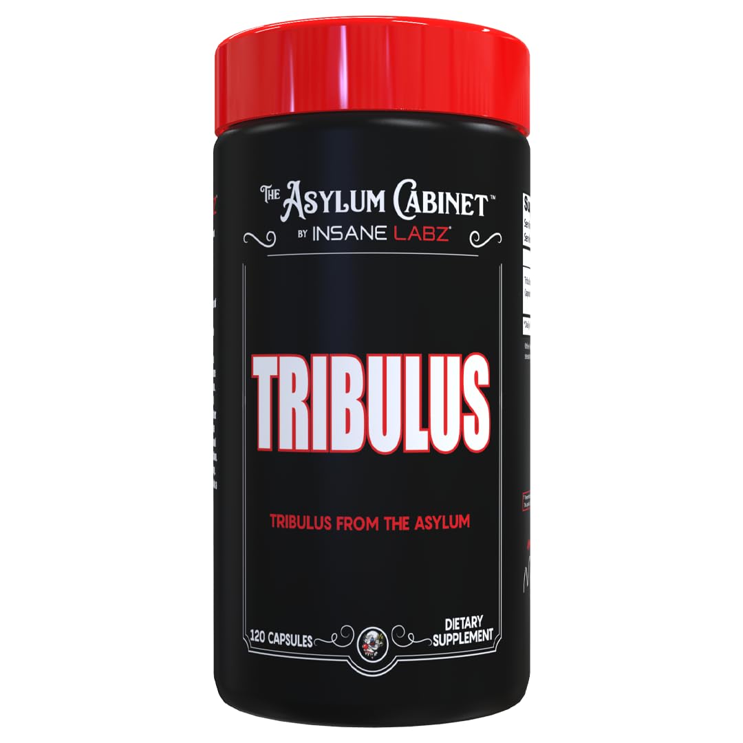 Insane Labz Tribulus Terrestris Extract 750mg Capsules, 120 Count