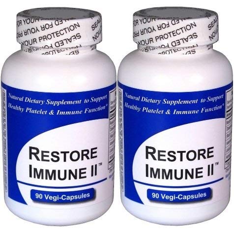 Get Well Natural, LLC Restore Immune II 180 Capsules