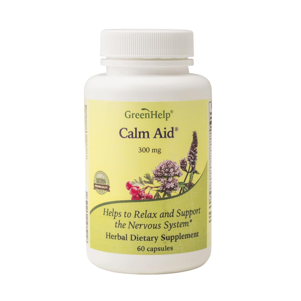 Green Help Calm Aid Capsules, 60 Capsules