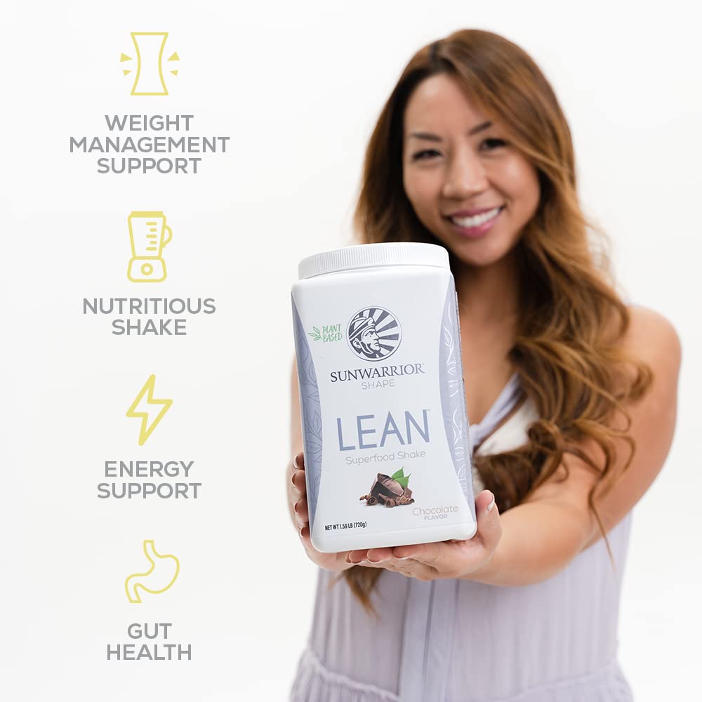 Sunwarrior Vegan Protein Superfood Shake Meal Replacement Organic Protein Supplement Powder 25.2 oz