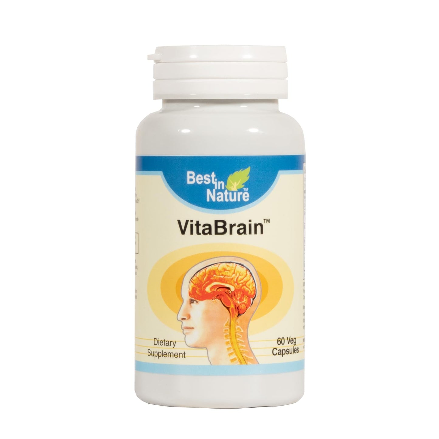Best in Nature VitaBrain Brain Support Supplement 60 Capsules