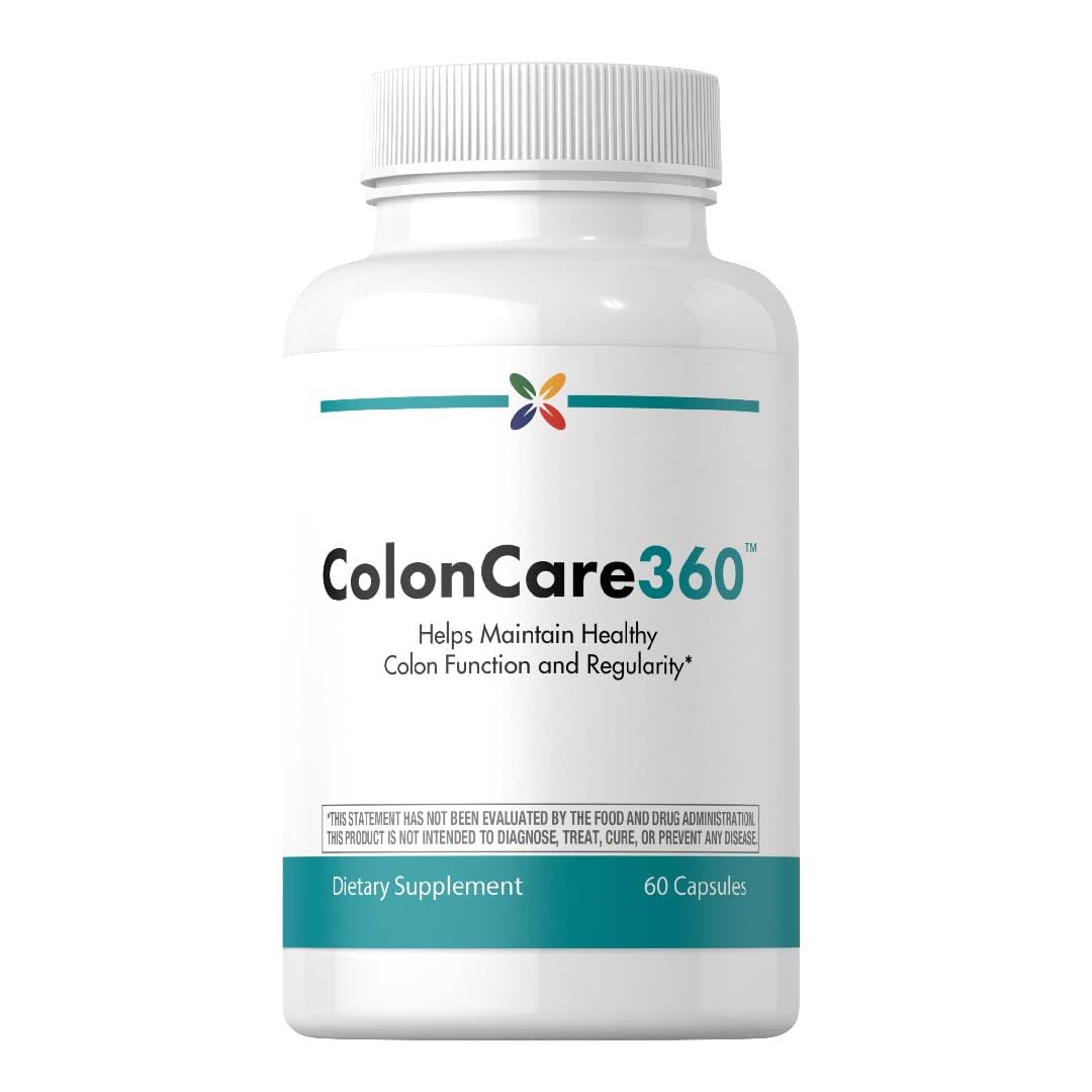 Stop Aging Now Colon360 Colon Health Support Supplement Capsules, 60 Count