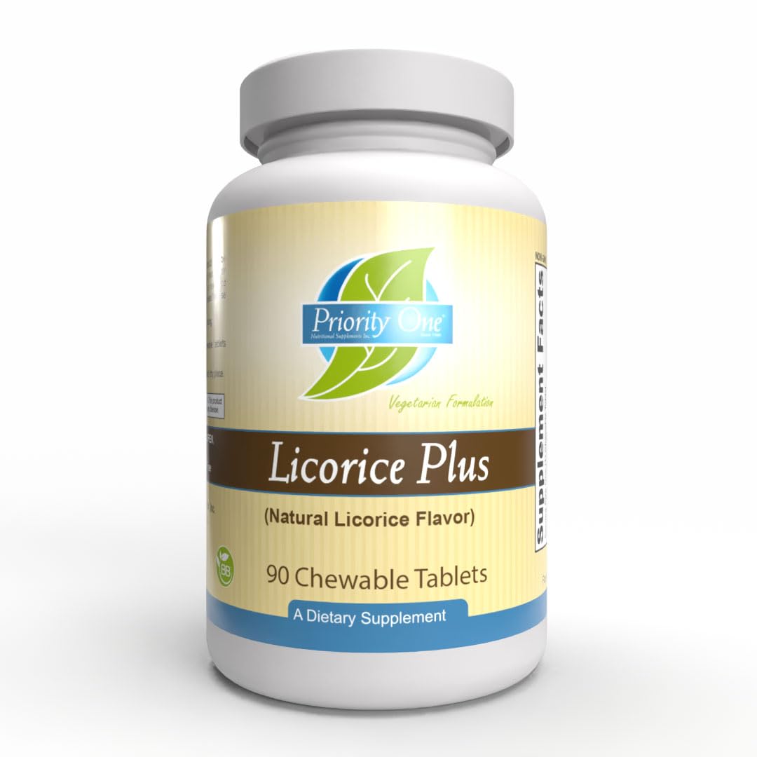 Priority One Licorice Plus Tablet 90 Count