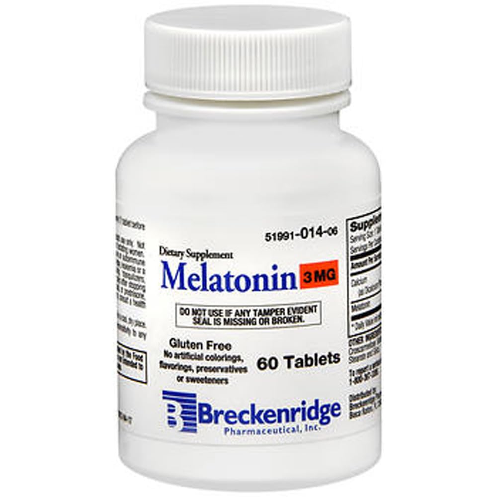 Breckenridge Pharmaceutical Melatonin 3 mg Tablets, 270 Tablets