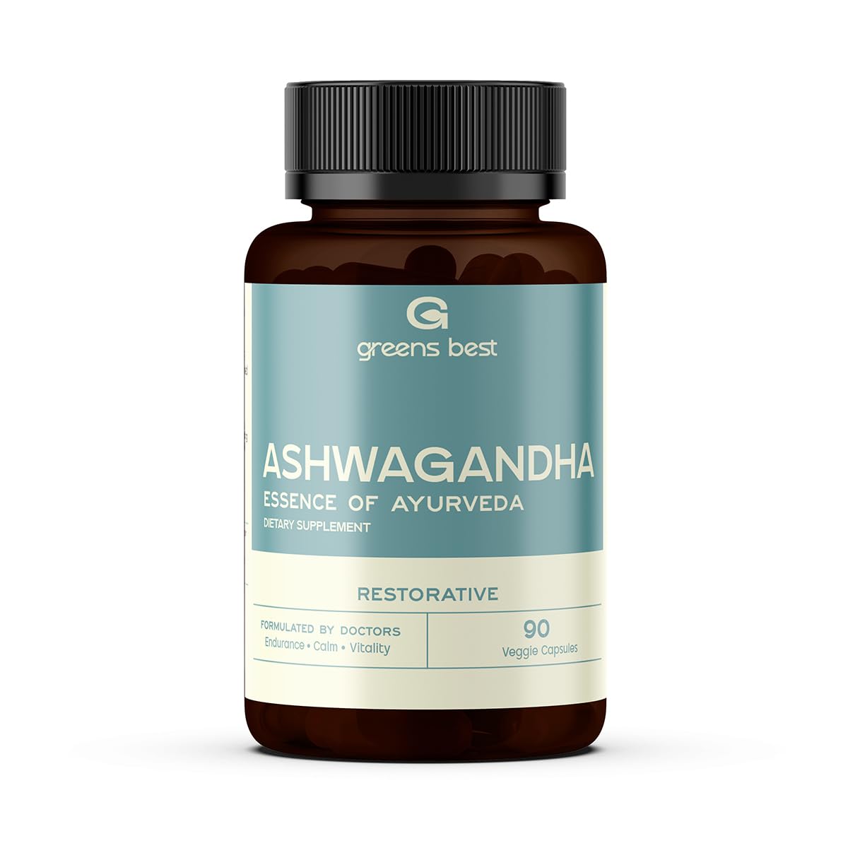 GREEN'S BEST Ashwagandha Capsules, 90 Count