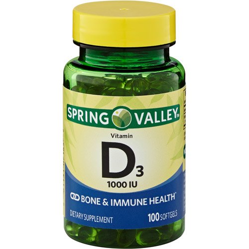 auczh Vitamin D3 1000 IU Bone & Immune Health Softgels 100