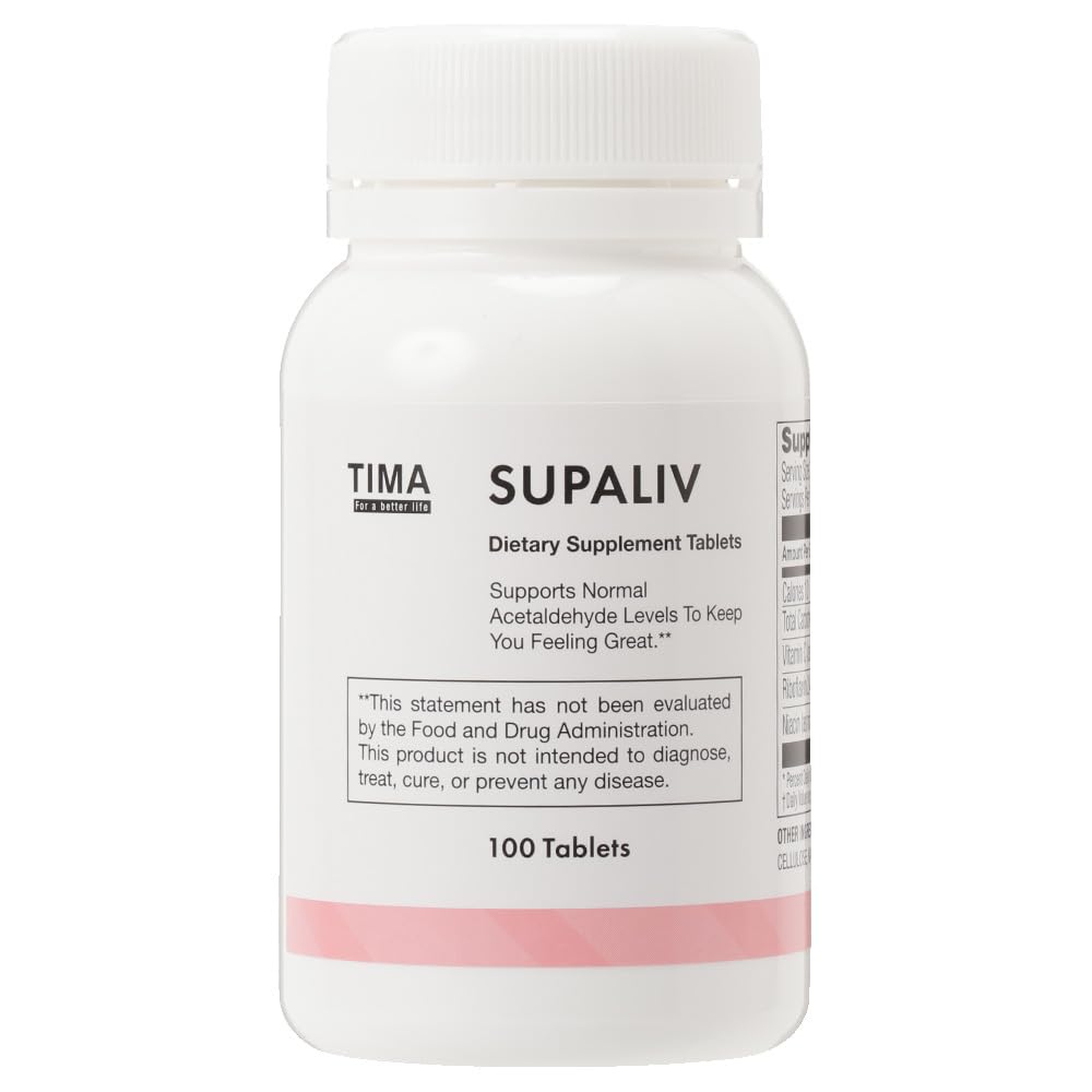 SUPALIV Liver Health & Immunity Support with Antioxidants, 100 Tablets